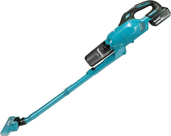 Makita DCL286FZ Cordless Vacuum Cleaner 18 V with Cyclone Unit (Without Battery Without Charger) Turquoise Black