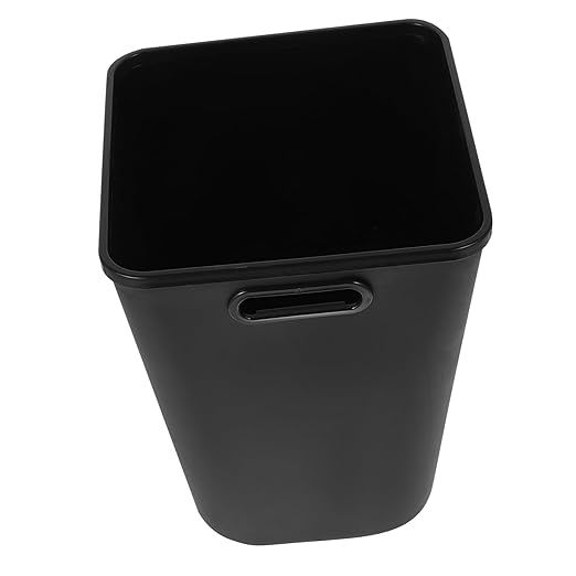 PRETYZOOM Enhanced Capacity Trash Can Kitchen Waste Basket Office Wastebasket Bin Bathroom Accessories Garbage Bin