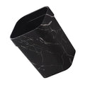 Marbling Trash Can Kitchen Recycle Bin Office Waste Basket Simple Versatile