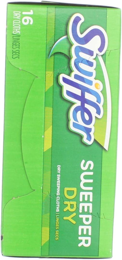 Swiffer Dry Sweeping Disposable Cloths 16 ct (Pack of 12) Natural 12