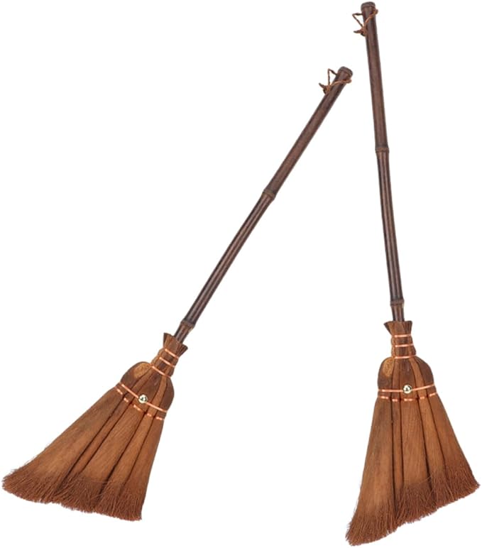 2pcs Mini Hand Broom Set for Boys and Girls Boy Girl Broom for Toddlers