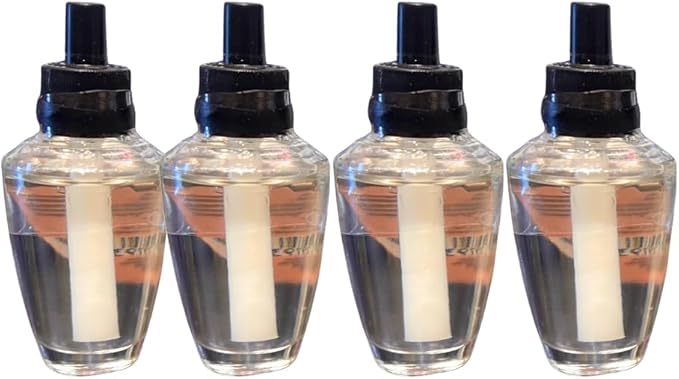 Bath &amp Body Works Leaves Wallflowers Home Fragrance Refill Bulbs 0.8 fl oz Each – Pack of 4