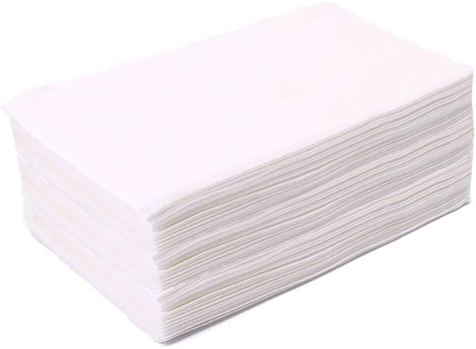 KMAKII Handi Wipe Reusable Cloths - Multi-Purpose Disposable Dish Cloths and Towels Ultra Absorbent Fast-Dry Durable Cleaning Wipes for Kitchen and Home White 11.8 x 21 inches Pack of 80
