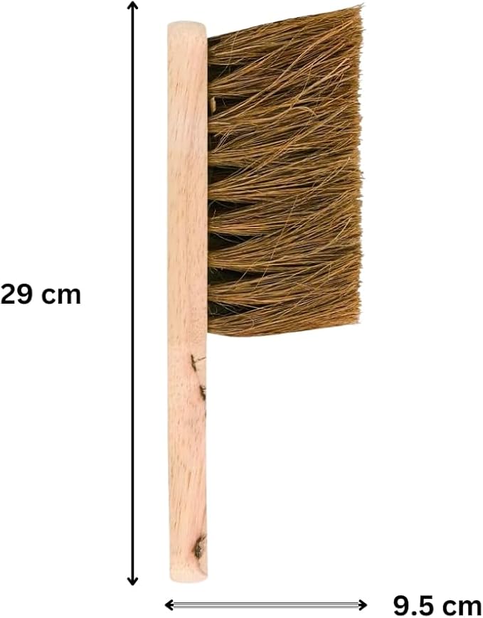Elliott Natural Coconut Fibre FSC Certified Hand Brush with Soft Bristles – Heavy Duty Ideal for Indoor use Homes Kitchens and Spring Cleaning