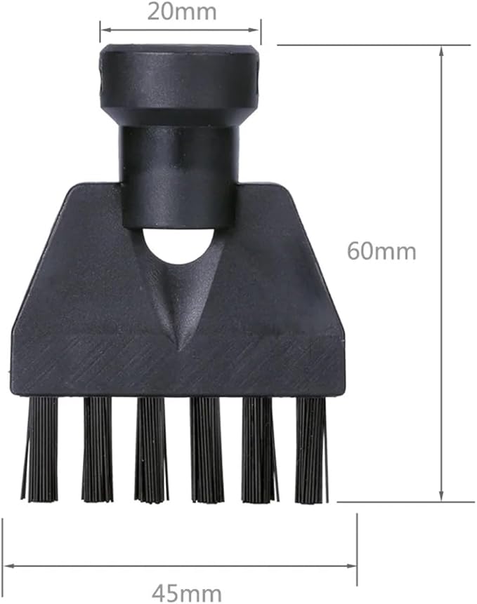 Carpet Cleaning Machine Accessories Vacuum Cleaner Nylon Copper Brush Steam Cleaners Parts NozzleCompatible for Karcher SG-42 SG-44 SC1 SC2 SC3 SC4 Household Cleaning Tools(Nylon Brush)