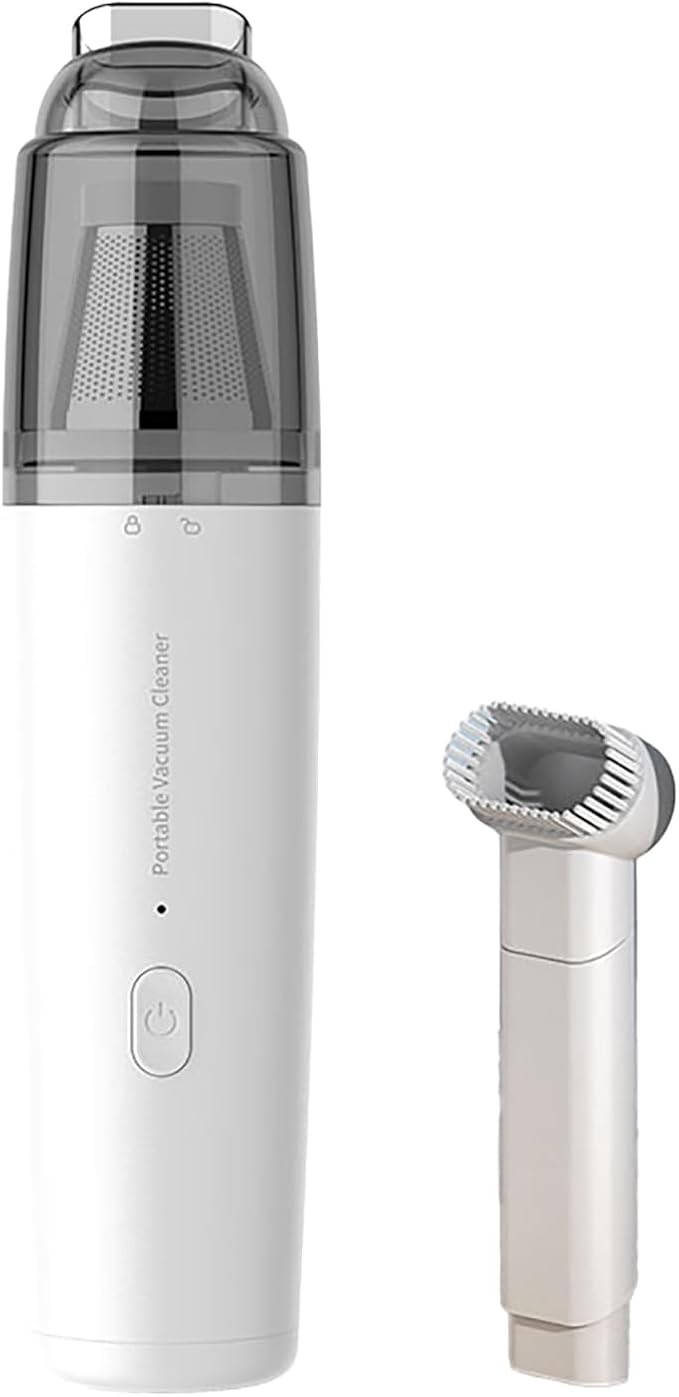 Portable Car Vacuum Cleaner Cordless Handheld Vacuum Lightweight Mini Vacuum for Car and Home with Washable HEPA Filter Rechargeable