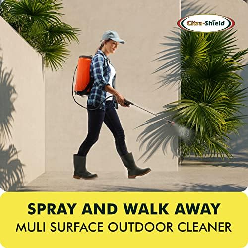 Outdoor - Concrete Roof Walls Headstone Deck and Vinyl Siding Cleaner - RTU Outdoor Cleaner Pack of 1