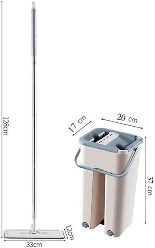Automatic Spin Mop Free Hand Washing Ultrafine Fiber Cleaning 360° Rotation Microfiber Flat Squeeze Bucket