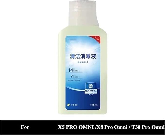Floor Cleaning Solutions LiquidCompatible For ECOVACSCompatible For DEEBOTX5/T30 OMNI/PRO X8 Pro Omni /T20