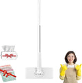 Convenient Cloth Changing Mini MopLong Handle Snap Clip Mini Mop MiniMop Retractable2026 Lazy Convenient Cloth MiniMop Set360° Swivel HeadNo WashCompatible with TowelsWipes (#B)