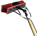 Cleaning Brush Cleaning Pole Outdoor Window Cleaning PoleWater Fed Pole Kit with Hose SpraySolar Panel Cleaning Equipment (9M/30Ft)