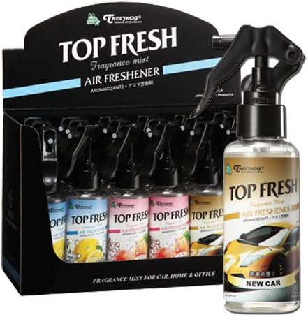 5 Pack Treefrog New Car Scent Fragrance Mist Spray Tree Frog Top Fresh Air Freshener