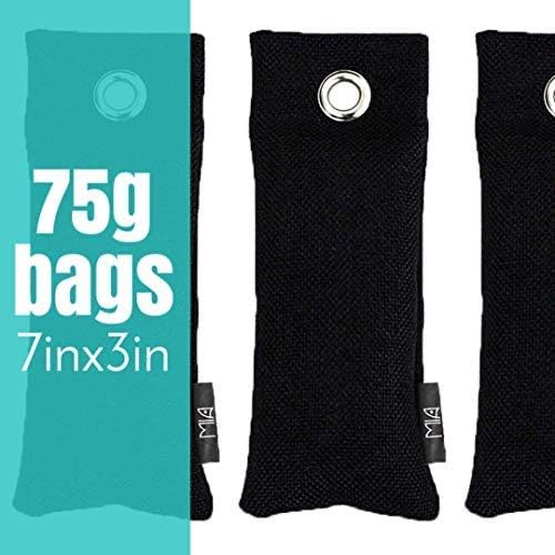 Odor Absorbers For Home Closet Odor Eliminator For House Naturefresh Air Purifier Advanced Activated Bamboo Charcoal Bags Refrigerator Deodorizer