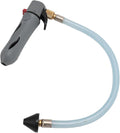 AC Drain Line Cleaner Tool ABS Brass Threaded Drain Opener Tool with Hose for Condensate Line (Grey)