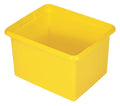 Rubbermaid Commercial Products Organizing Bin Housekeeping Cart Accessories 30 quart Yellow