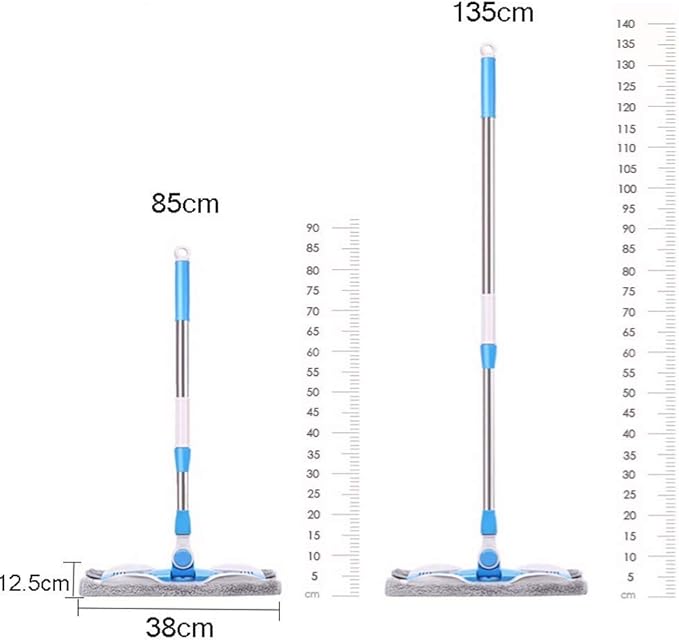 Mop-Microfiber Mop Reusable Adjustable Lightweight Makes Cleaning Your Floors a Snap(A Style piece of Cloth)