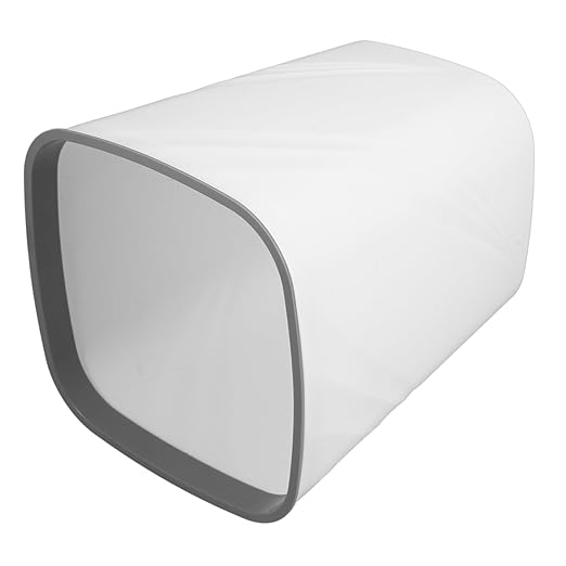 Veemoon Large Capacity White Plastic Trash Bin Lidless Wastebasket for Kitchen Bathroom Office and Home Design for Effortless Waste Disposal and Easy Maintenance
