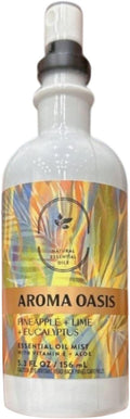 Aroma Oasis Pineapple + Lime + Eucalyptus Essential Oil Mist – 5.3 fl oz / 156 mL