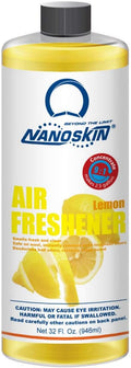 Nanoskin Concentrated Air Freshener – LEMON - Emits Fragrant Scent with Odor Eliminator into The Air to Freshen Interior | Adjustable Dilution up to 9:1 | For Automotive Home Office &amp More