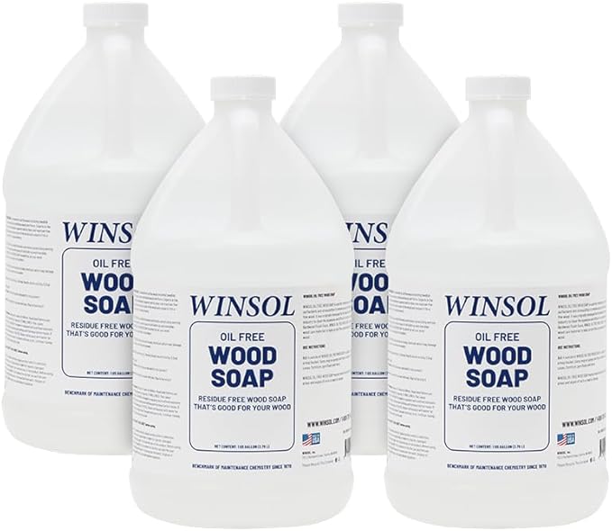 Wood Soap (4 Gallon Case)