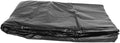 GANAZONO Large Trash Bags 50pcs Heavy Duty Black Garbage Bags 80x100cm for 100l Kitchen Outdoor Commercial and Office Waste Disposal