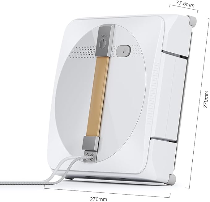 Window Cleaning Robot Intelligent Cleaning Robot Glass Cleaner with Dual Cross Water Spray Smart Path Planning