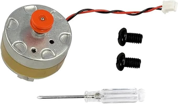 Vacuum Cleaner Laser Sensor LDSReplacement Gear Transmission MotorCompatible for Xiaomi Mijia 1 / 1s S50 S5 Max S6 Pure S6 MaxV (Color : Black)