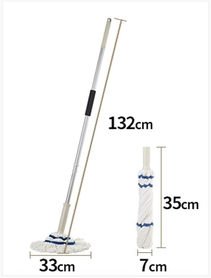 Mop Free Hand wash mop Home Living Room Rotating Wringing Tow self-Twisting Water Cotton line mop Creative Squeeze Water