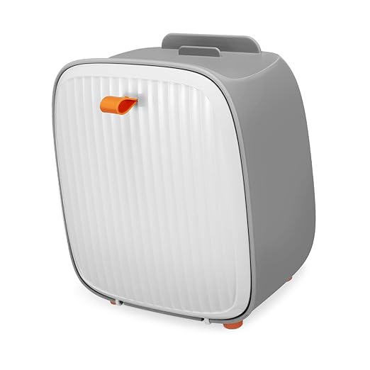 Vaguelly Mini Desktop Trash Bin Lid Stylish Rubbish Can for Office and Bedroom Compact Wastebasket Organizer for Countertop Bathroom and Dorm Use