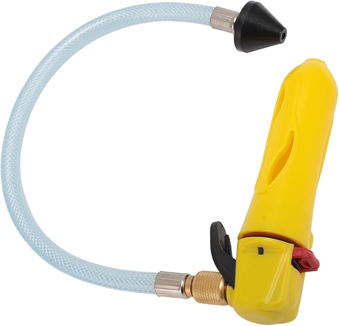 AC Drain Line Cleaner Tool Portable AC Condensate Line Cleaner for AC Clogs (Yellow)