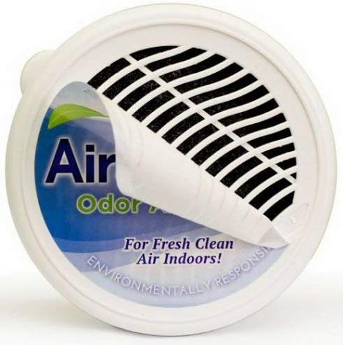 Delta Nature's Air Sponge Odor Absorber Eliminator Neutralizer and Natural Air Freshener Gel - Unscented Plastic Tub 0.5 Lb. 6-pack