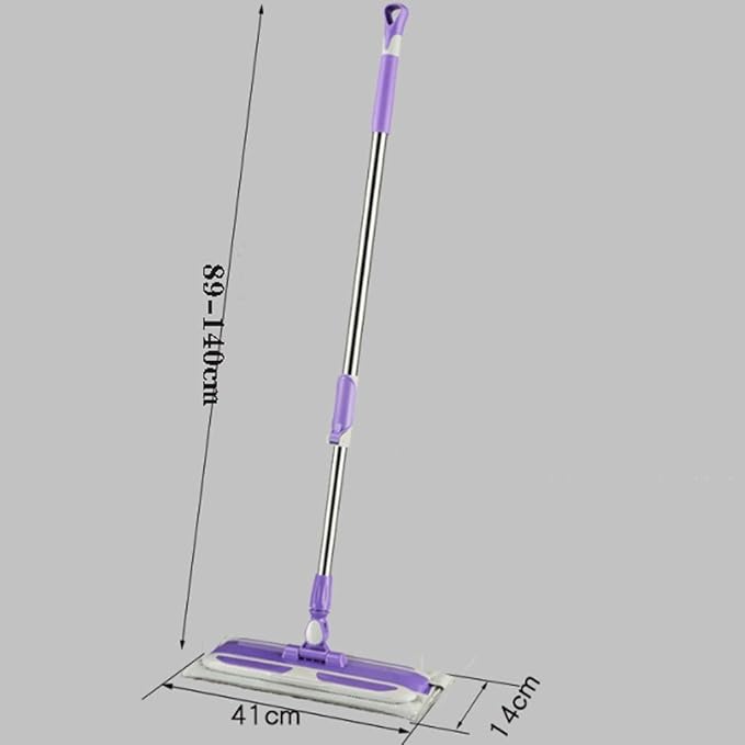 Mop Broom Professional Microfiber Mop for Hardwood Laminate Tile Floor Cleaning Stainless Steel Telescopic Handle