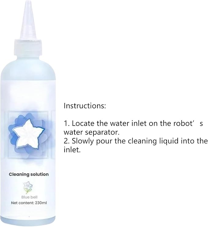 Window Cleaning Robot Cleaning Solution Compatible with ECOVACS W1S W1 PRO W2 PRO