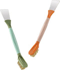 Multifunctional Kitchen Cleaning Brush For Gap Grease - Household Pot Scrubber Oven Grill Fryer Cleaner Gas Stove(Off-white-1)
