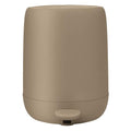 Blomus SONO Pedal Bin Wastebasket 5Liter/1.3Gallon Tan Soft Close