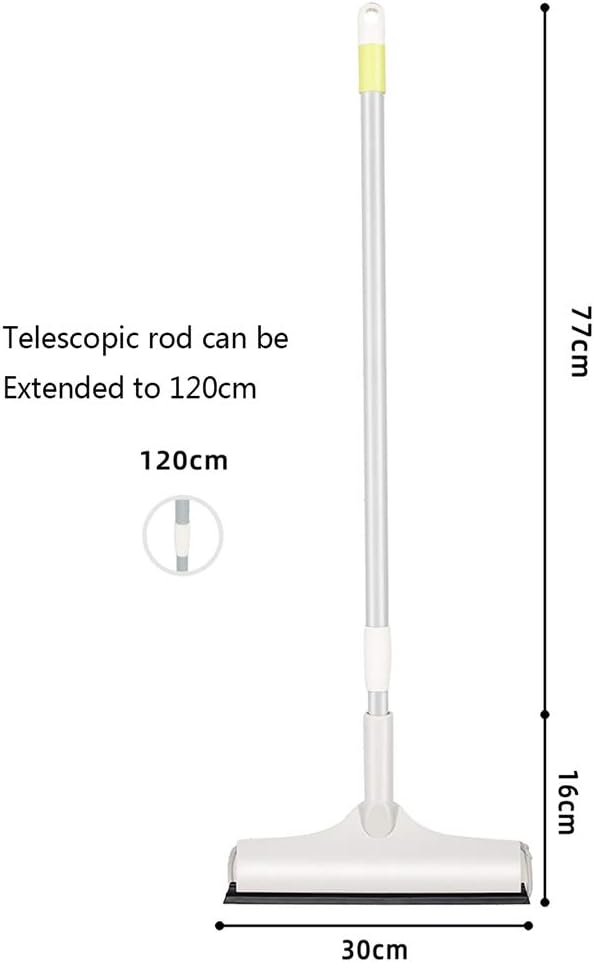 Magnetic Window Cleaner Bright Tools Telescoping High Window Cleaner Window Cleaning Equipment77-120Cm Long Telescopic Pole Best for Long Reach WindowA
