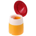 Mini Desktop Trash Can with Push Lid Plastic Household Wastebasket for Office and Kitchen Chinese Style Covered Press Garbage Bin for Bathroom and Desktop Use