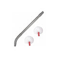 Toilet Bowl Swab 26 Handle Gray/Red/White