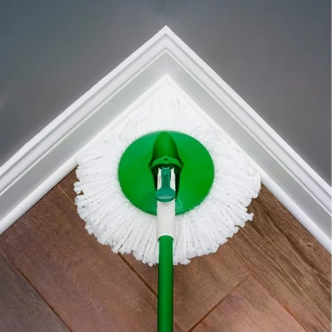 Rotary mop All-in-one Floor Cleaning Set Equipped with an Advanced Microfiber mop Head.