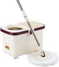 Microfiber Spin Mop Bucket Floor Cleaning System