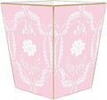 Marye-Kelley WB530-Pink Provencial Wastepaper Basket