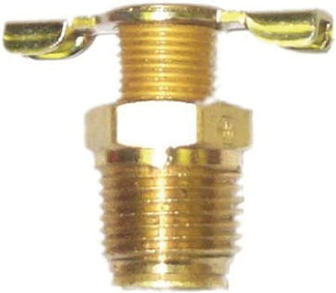 RTI Reading Technologies Eliminizer Eliminex PC-03 Manual Petcock Drain 3/8 in Brass Use with: Eliminex Filter-Dryer