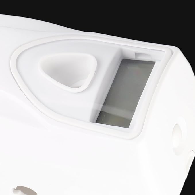 LCD Fragrance Dispenser with Timer Wall Mount Air Freshener Perfume Sprayer Machine for Home Office Hotel White