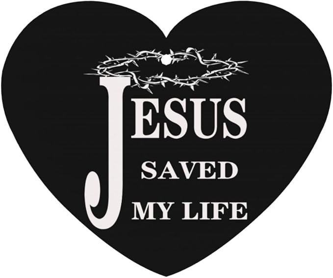 40 PCS Religious Jesus Christian Faith Cross Car Air Fresheners Cards Set Multi-Pack Scented Cards Long-Lasting Auto Fragrance Cards for Vehicle Home &amp Office Heart Shape