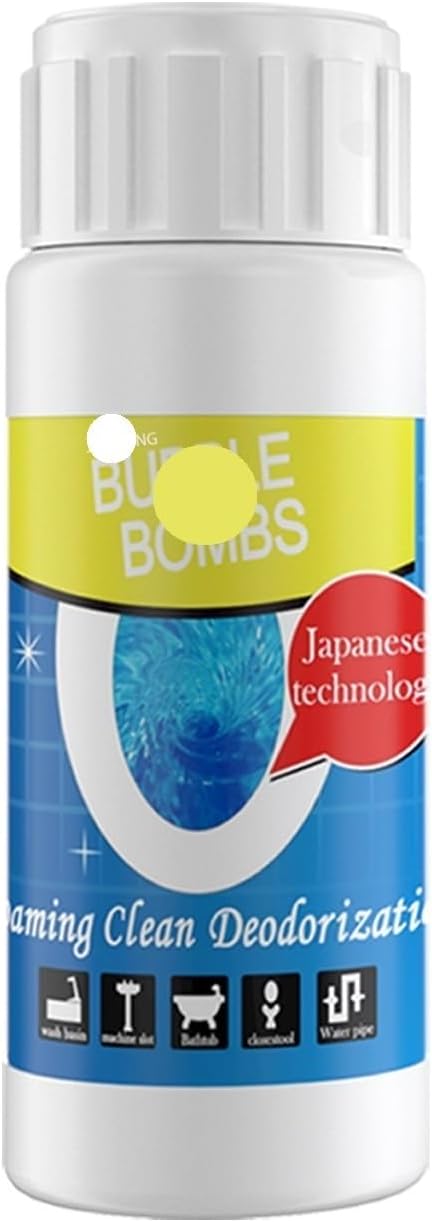 Drain Unclogging Powder for Kitchen and Bathroom - Effective Pipe Cleaner Stain Remover &amp Deodorizer(2PCS)