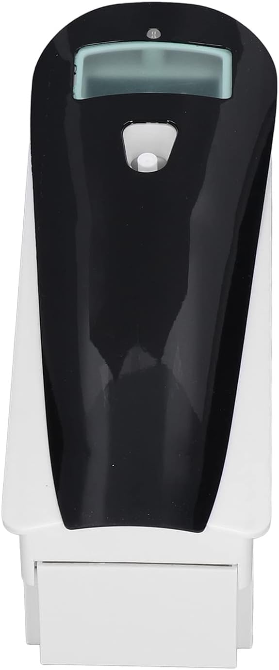 Wall Mounted Automatic dispensers with LCD Display Programmable Air Freshener for Restaurants Hotels Offices Black Plastic