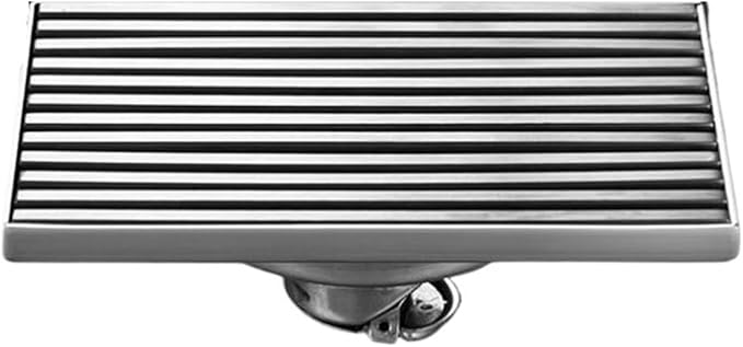 Stainless Steel Square Floor Drain Engineering Large Displacement(10x15cm)
