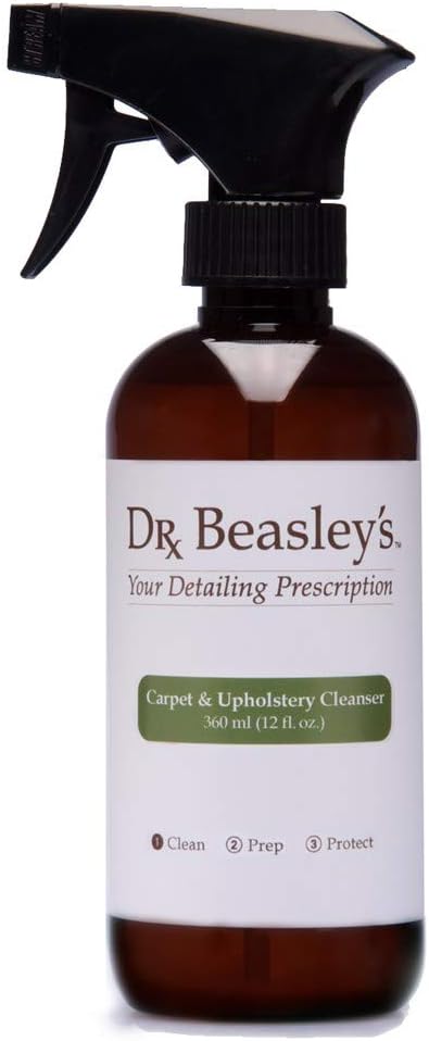 Dr. Beasley’s Carpet and Upholstery Cleanser + Protection Kit - Eliminates Odors Deep Cleans and Removes Stains Maintains Look and Feel (Brush Included)
