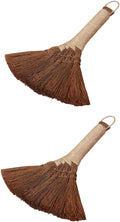 2pcs Hand Palm Broom Home Cleaning Tools Cleaning Brooms Desktop Dust Brush Household Duster