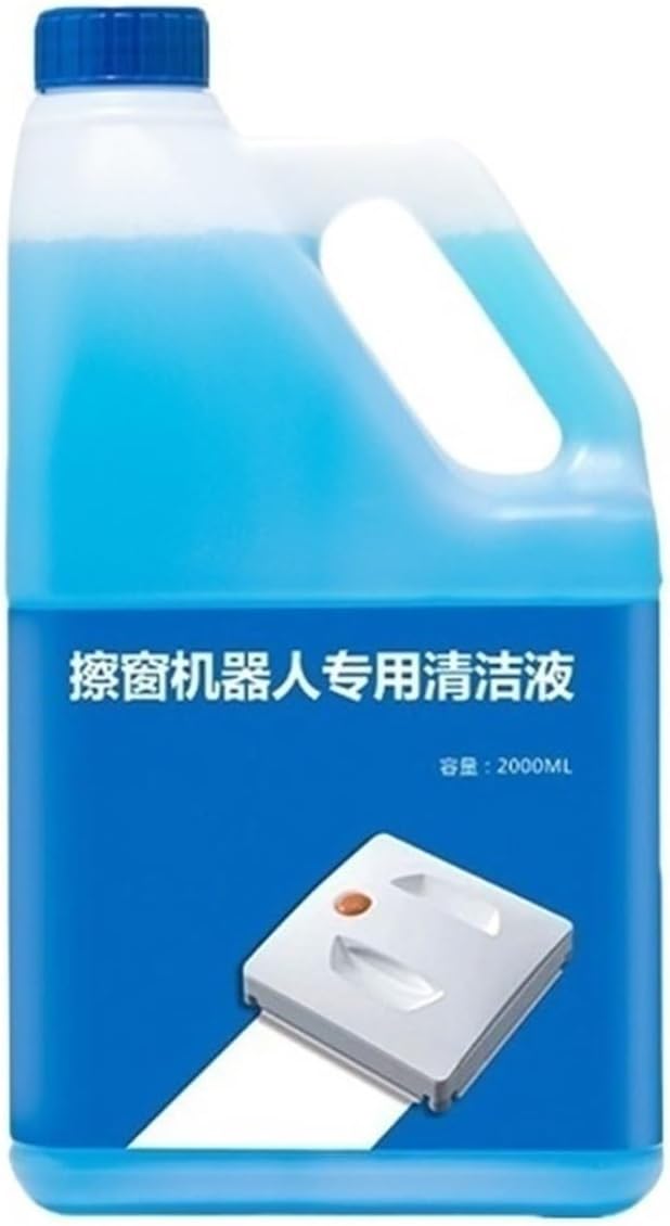 Glass Cleaning Solution Compatible With Ecovacs Winbot W920/W1/W2 /W833/W836/W850/W950 Window Cleaner Window Cleaning Robot Accessories(1 BOTTLE)